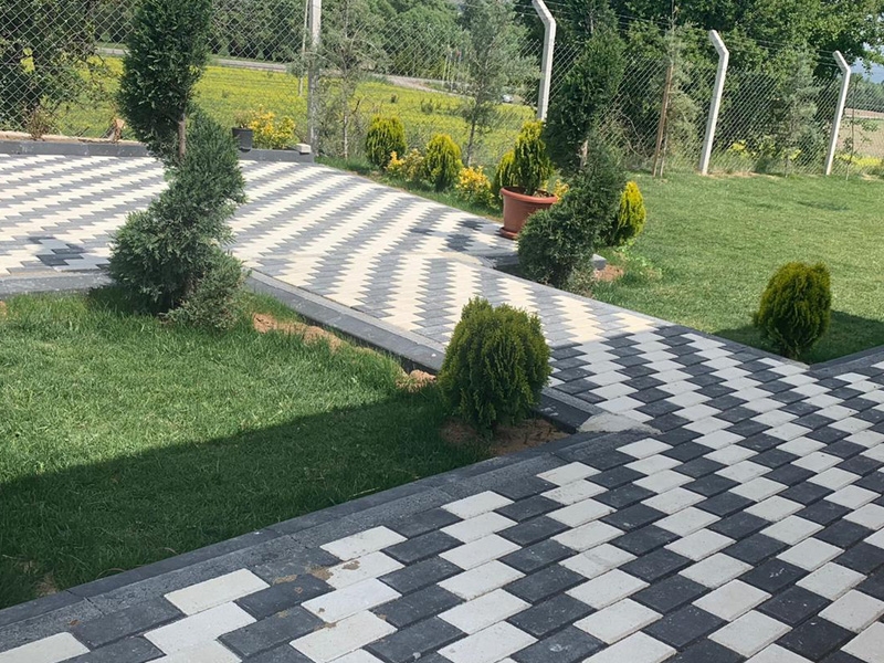 Beton Parke ile Bahçe Tasarımı